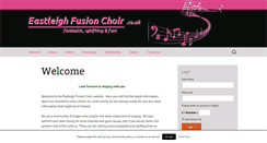 Desktop Screenshot of eastleighfusionchoir.co.uk